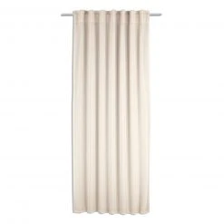 Kombischal natur - Transparente Gardine 135x245 cm - Elegant & Lichtdurchlässig