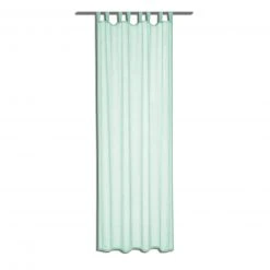 Schlaufenschal mint - Transparenter Vorhang 135x245 cm | Elegant & modern