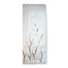 Schlaufenschal - Weißer Transparenter Vorhang mit Gräserdesign - 140x235 cm -Heimtextilien Verkäufe 2004127200 1600Wx1600H