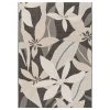 Grau-brauner Blumen In-/Outdoorteppich 80x150 cm - Hochwertiger Teppich für drinnen und draußen -Heimtextilien Verkäufe 2035022005 1600Wx1600H
