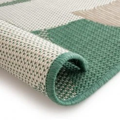 In-/Outdoorteppich - Grün-Beige - Blumenmuster - 80x150 cm - Wasserdicht & Langlebig 10 In-/Outdoorteppich - Grün-Beige - Blumenmuster - 80x150 cm - Wasserdicht & Langlebig -Heimtextilien Verkäufe 2035022105 04 1600Wx1600H