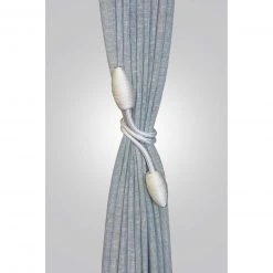 Dekorationsspange weiß mit Magnet - Raffhalter für Gardinen & Vorhänge -Heimtextilien Verkäufe 2097002600 03 1600Wx1600H