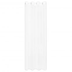 Ösenvorhang Weiß 140x235 cm - Transparenter Vorhang für elegantes Ambiente