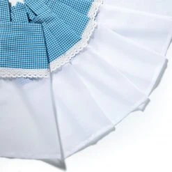 Bistrogardine blau-weiß 150x50 cm - Elegante Scheibengardine -Heimtextilien Verkäufe 2097040501 03 1600Wx1600H