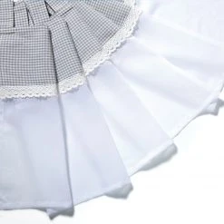 Bistrogardine - Grau-Weiß Kariert - 150x50 cm | Elegante Scheibengardine 7 Bistrogardine - Grau-Weiß Kariert - 150x50 cm | Elegante Scheibengardine -Heimtextilien Verkäufe 2097040502 03 1600Wx1600H