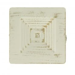 Donauklammer - weiß antik - Pyramide | Raffhalter für Gardinen & Vorhänge