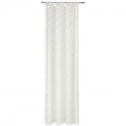 Fertigdeko - weiß - Querstreifen - 145x245 cm