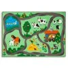 Kinderteppich Bauernhof - 80x150 cm grüner Spielteppich für Kinderzimmer -Heimtextilien Verkäufe 2227001005 1600Wx1600H