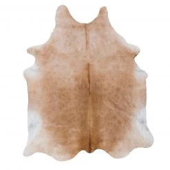 Fellteppich - beige gemustert - 2-3 qm