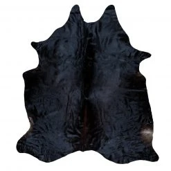 Fellteppich - schwarz uni - 2-3 qm