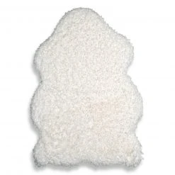 Teppich - weiß - 60x85 cm