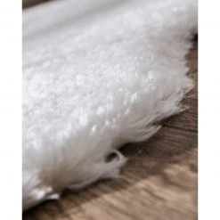 Kunstfell-Teppich - weiß - 55x80 cm | Luxus Dekoteppich für Wohnzimmer & Schlafzimmer -Heimtextilien Verkäufe 2227014600 03 1600Wx1600H