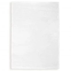 Kunstfell-Teppich - weiß - 120x170 cm