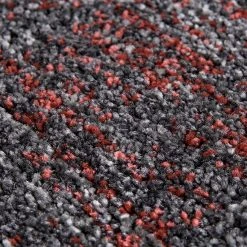 Grau-Coralle Kurzflorteppich 133x190 cm – Moderner Teppich für Wohnzimmer & Schlafzimmer -Heimtextilien Verkäufe 2227018607 03 1600Wx1600H