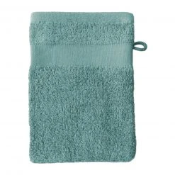Frottier-Waschhandschuh aqua - weich & saugfähig - 100% Baumwolle