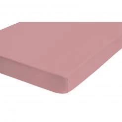 2er-Set Jersey-Spannbetttuch - rosa - 100x200 cm