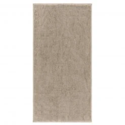 CleverPick Frottier-Duschtuch - Taupe - 65x130 cm - Weiches Badetuch für den täglichen Komfort