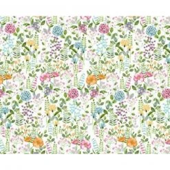 Tischdecke BLUMENWIESE - mehrfarbig - 140 cm breit - Hochwertige Tischdecken für stilvolle Tafeln