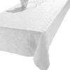 Weiße geprägte Tischdecke - 140 cm breit - Elegant & stilvoll -Heimtextilien Verkäufe 2258010700 1600Wx1600H