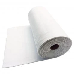 Jersey-Bündchenstoff - weiß - 40 cm breit | Hochwertige Stoffe & Meterware