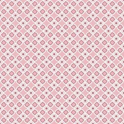 Jersey - Minimuster - rosa - Meterware