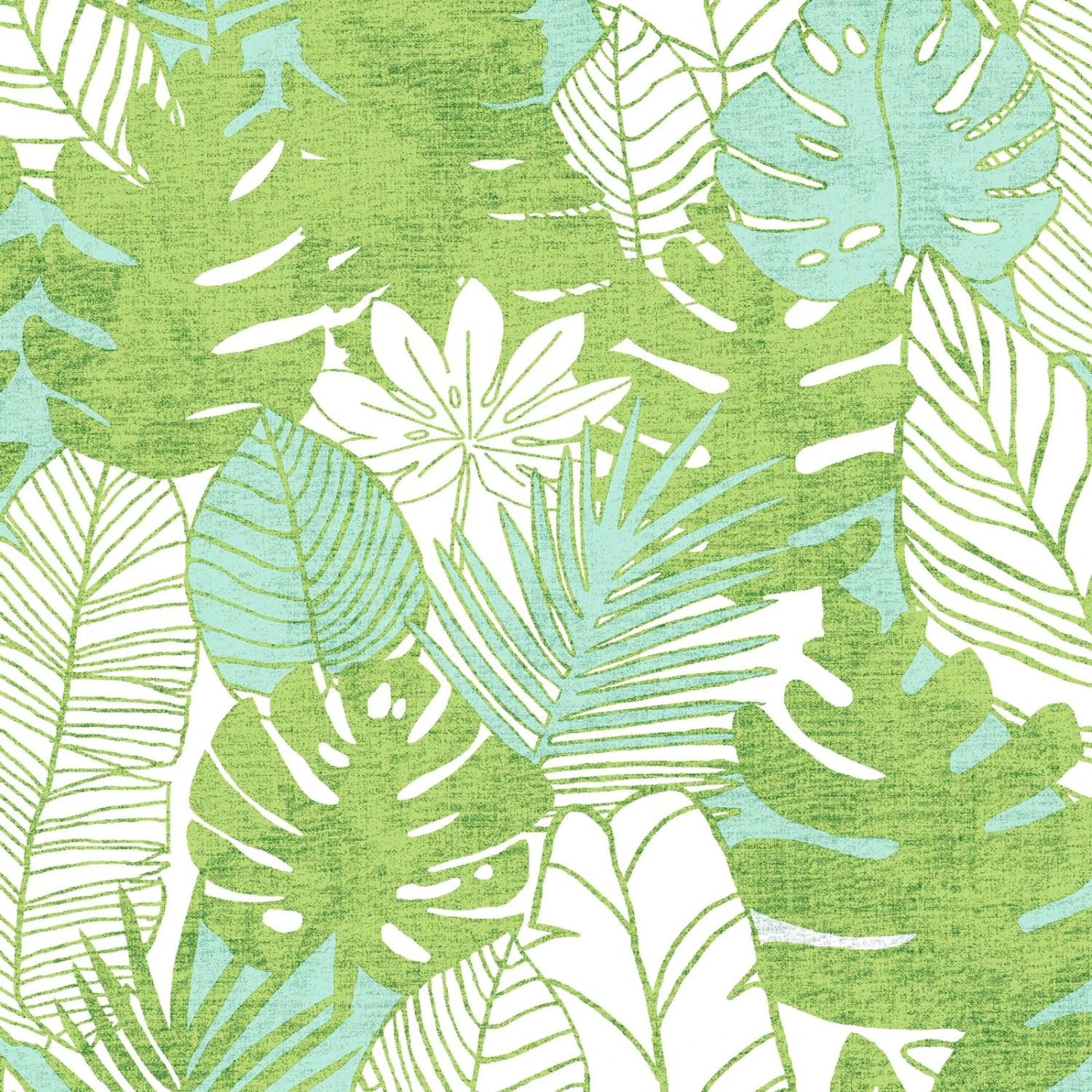 Grüner Stoff mit Blattmuster - 160 cm - Hochwertige Meterware 3 Grüner Stoff mit Blattmuster - 160 cm - Hochwertige Meterware