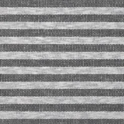 Jersey - grau-dunkelgrau - Streifen - Meterware