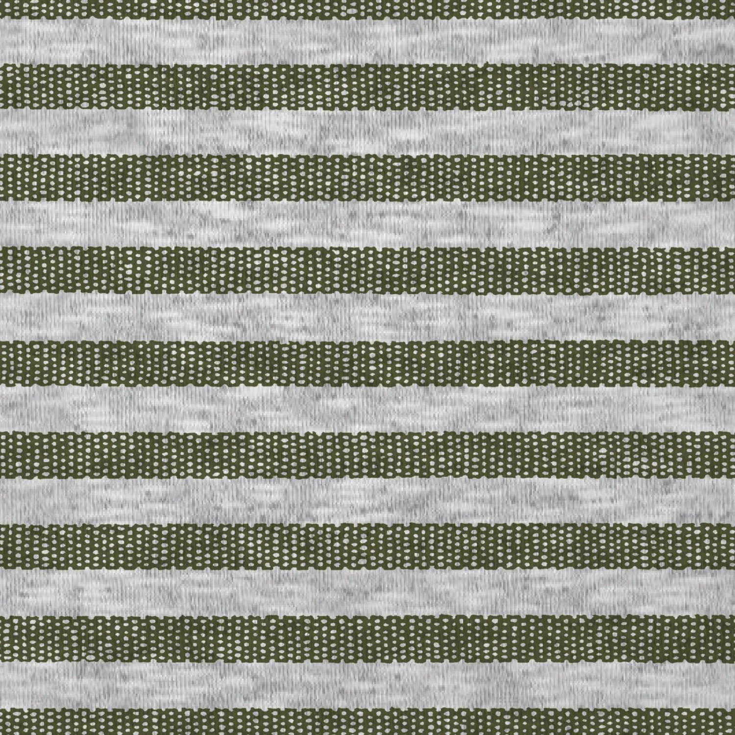 Jersey Stoff - Grau-Grün mit Streifen - Meterware | Hochwertige Stoffe 3 Jersey Stoff - Grau-Grün mit Streifen - Meterware | Hochwertige Stoffe