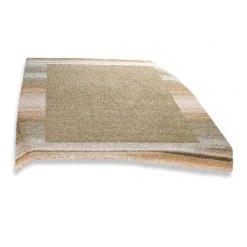 Grüner Gemusterter Teppich 60x110 cm - Moderner Wohnaccessoire