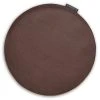 Stuhlkissen braun Ø 35 cm - Hochwertiges Sitzkissen für Esszimmerstühle