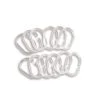 Calimosa 12er Pack Ringe - Klar - Kunststoff für Bad/Duschvorhänge & Rollos -Heimtextilien Verkäufe 2353000100 1600Wx1600H