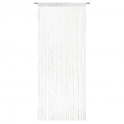 Fadenvorhang - weiß - 90x245 cm