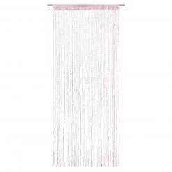 Fadenvorhang Rosa - 90x245 cm - Elegante Fadengardine für Ihr Zuhause