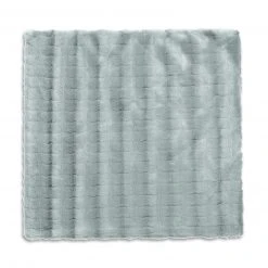 Homara Kissenhülle - Silber - 48x48 cm | Hochwertiger Sofakissenbezug