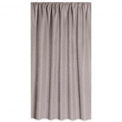 Fertigschal - taupe - Jacquard - 140x175 cm | Blickdichte Gardinen & Vorhänge