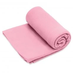 CleverPick Fleecedecke - Altrosa - 130x160 cm | Weich & Kuschelig | Tagesdecke & Fleecedecke