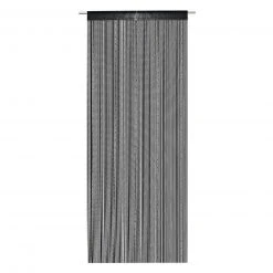 Fadenvorhang - schwarz - 90x245 cm
