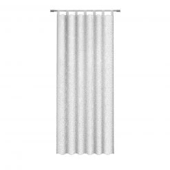 Schlaufenschal weiß 130x235 cm - Transparenter Vorhang für stilvolles Ambiente