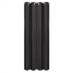 Ösenvorhang - anthrazit - 130x245 cm