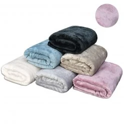 homara Flanelldecke - rosenholz - 140x200 cm