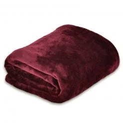 homara Flanelldecke - rostfarben - 140x200 cm