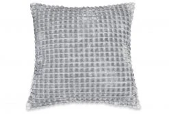 Silbernes Sofakissen - 48x48 cm - Elegantes Kissen für Wohnzimmer