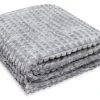 Flanell-Decke silber 140x200 cm - kuschelig warme Wohndecke -Heimtextilien Verkäufe 2353022003 1600Wx1600H