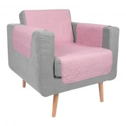 Sesselschoner - altrosa - Microfaser - 160x50 cm