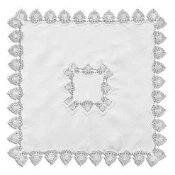 Weiße Tischdecke 85x85 cm - Elegante & pflegeleichte Tischdecken für jeden Anlass