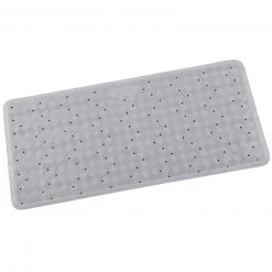 Calimosa Wanneneinlage - Anthrazit - 34x74 cm - Rutschfest & Langlebig - Bad-Accessoires