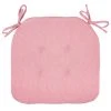 Sitzkissen - Puderrosa - Cord - 41x41 cm - Bequemes Stuhlkissen für Esszimmer -Heimtextilien Verkäufe 2353040402 1600Wx1600H