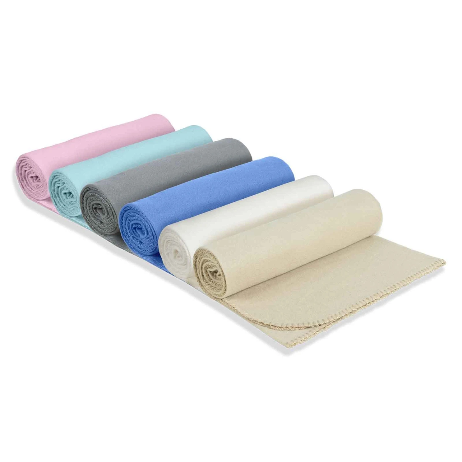 Fleecedecke 130x160 cm - Kuschelig warme Tagesdecke - Einheitsfarbe 3 Fleecedecke 130x160 cm - Kuschelig warme Tagesdecke - Einheitsfarbe