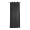 Ösenvorhang schwarz 140x235 cm - Transparente Gardine modern 1 Ösenvorhang schwarz 140x235 cm - Transparente Gardine modern -Heimtextilien Verkäufe 2353061800 1600Wx1600H
