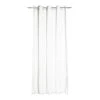 Ösenvorhang weiß 140x235 cm - Transparenter Vorhang für stilvolle Fensterdekoration -Heimtextilien Verkäufe 2353061801 1600Wx1600H
